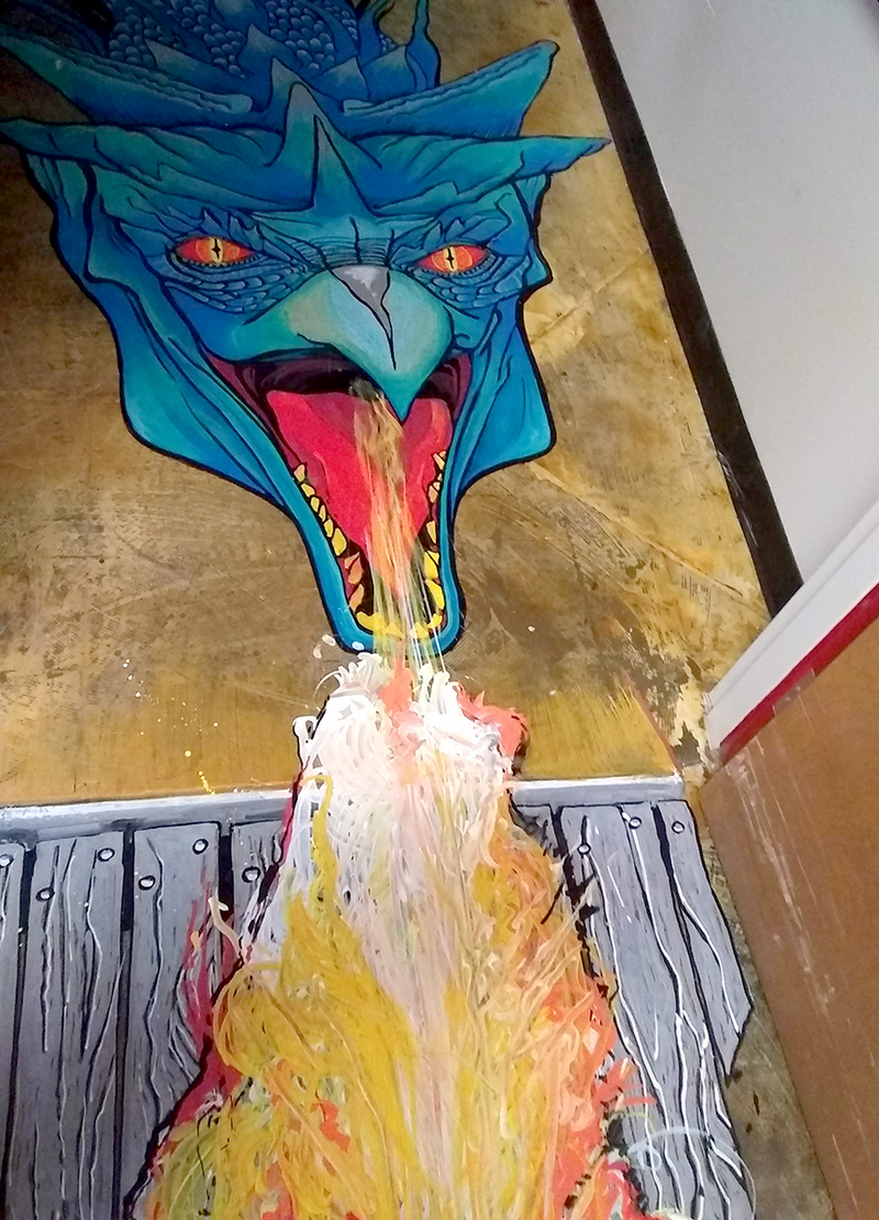 PureRed Dragon head